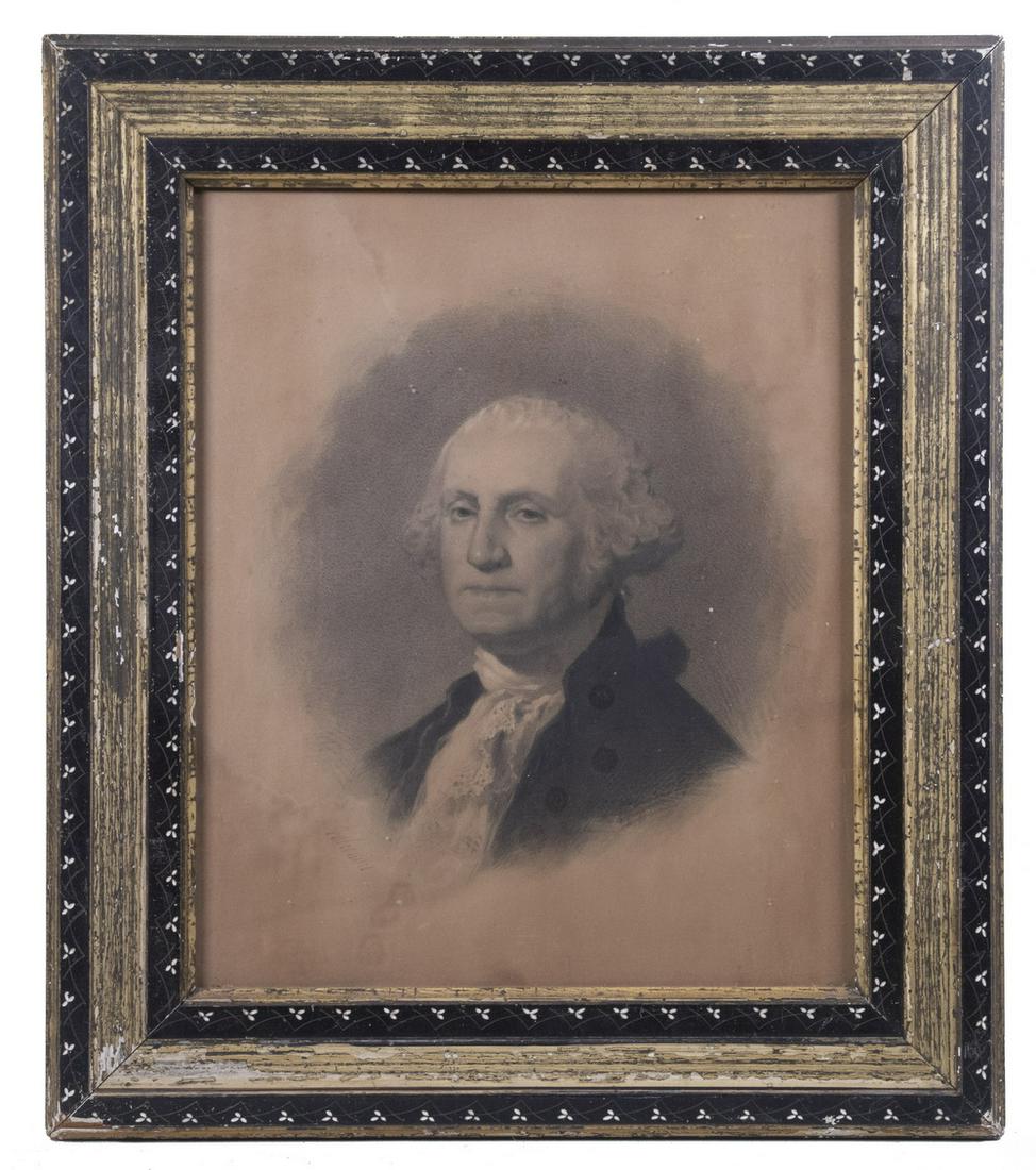 DOMINIQUE C. FABRONIUS (US/BELGIUM, 1828-1894) WASHINGTON PRINT (1 of 3)