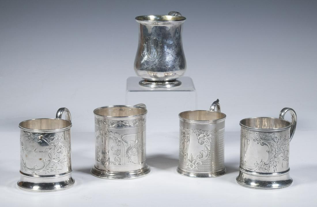 AMERICAN SILVER MUG COLLECTION (1 of 7)