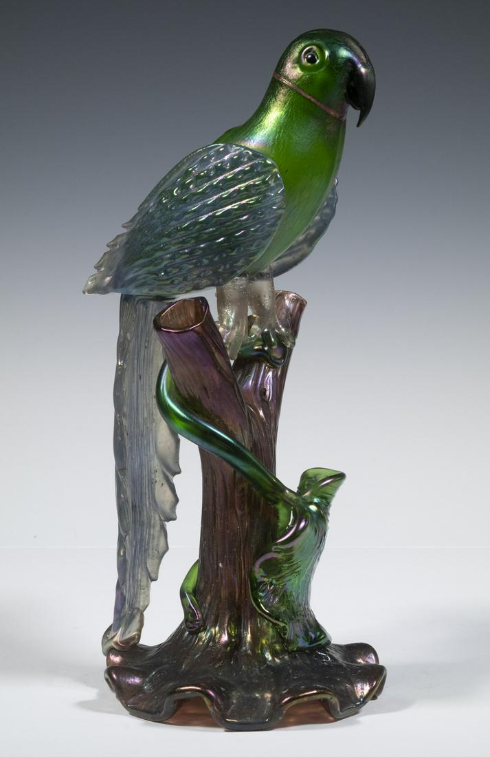 RARE LOETZ GLASS PARROT (1 of 5)