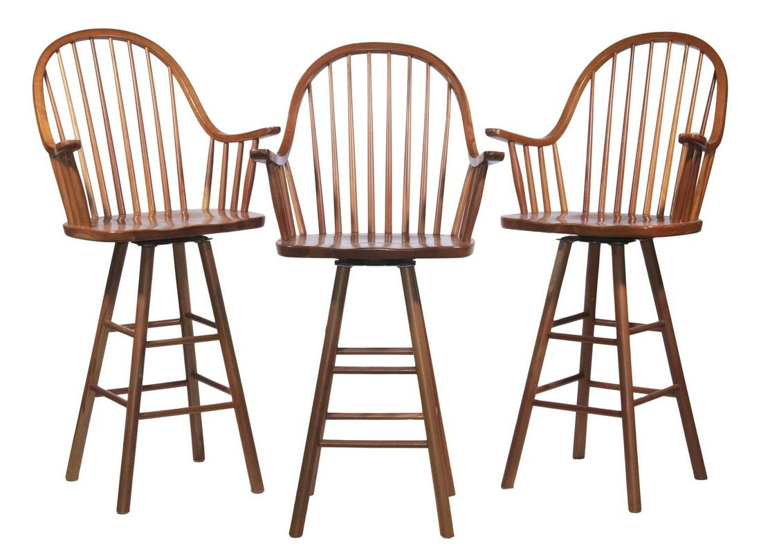 CUSTOM MADE SPINDLE BACK BAR STOOLS (1 of 5)