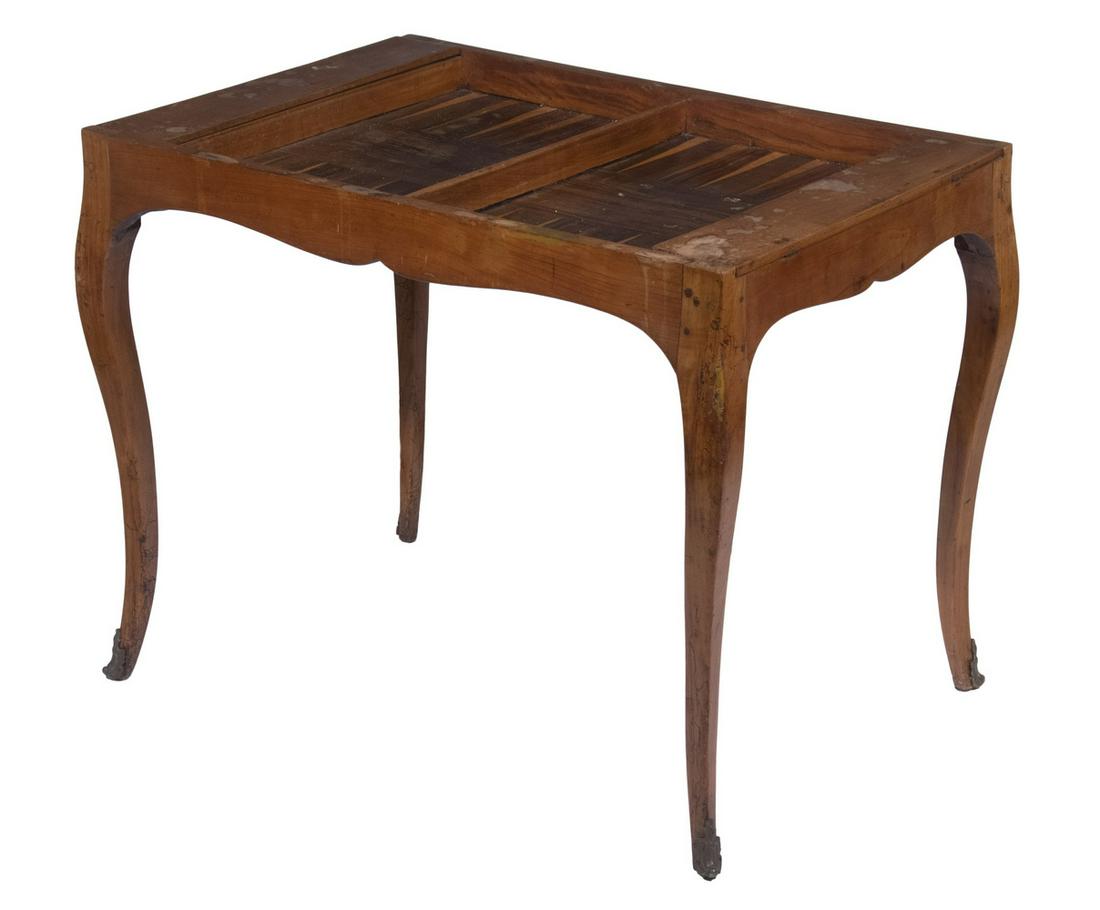FRENCH PROVINCIAL BACKGAMMON TABLE (1 of 3)