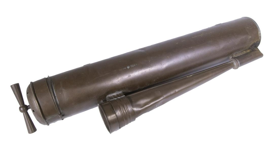 NAUTICAL BRASS HAND PUMP FOG HORN (1 of 2)