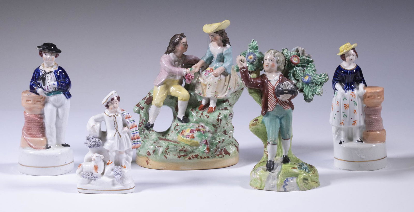 STAFFORDSHIRE FIGURINES (1 of 3)