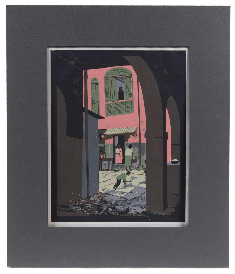 LUCKNER LAZARD (HAITI, 1928-1989) (1 of 3)