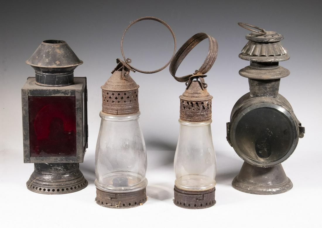 (4) ANTIQUE LANTERNS (1 of 4)