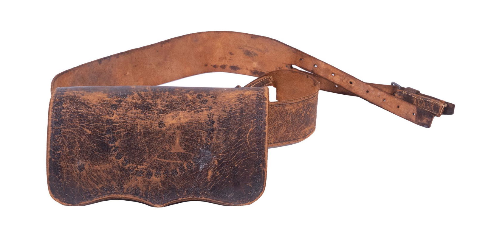 LEATHER CARTRIDGE POUCH & BELT (1 of 4)
