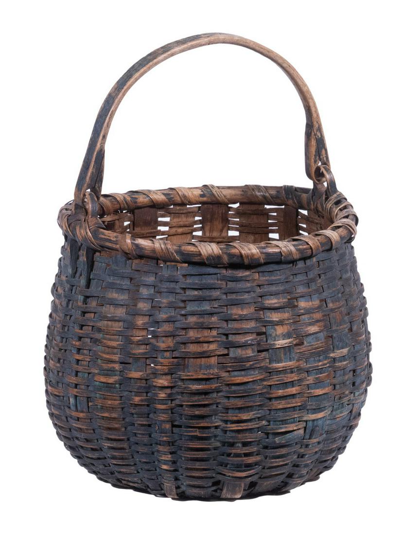 PAINTED SPLINT BASKET (1 of 2)