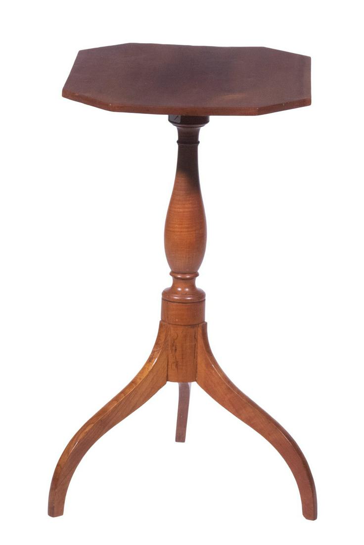 COUNTRY HEPPLEWHITE CANDLESTAND (1 of 3)