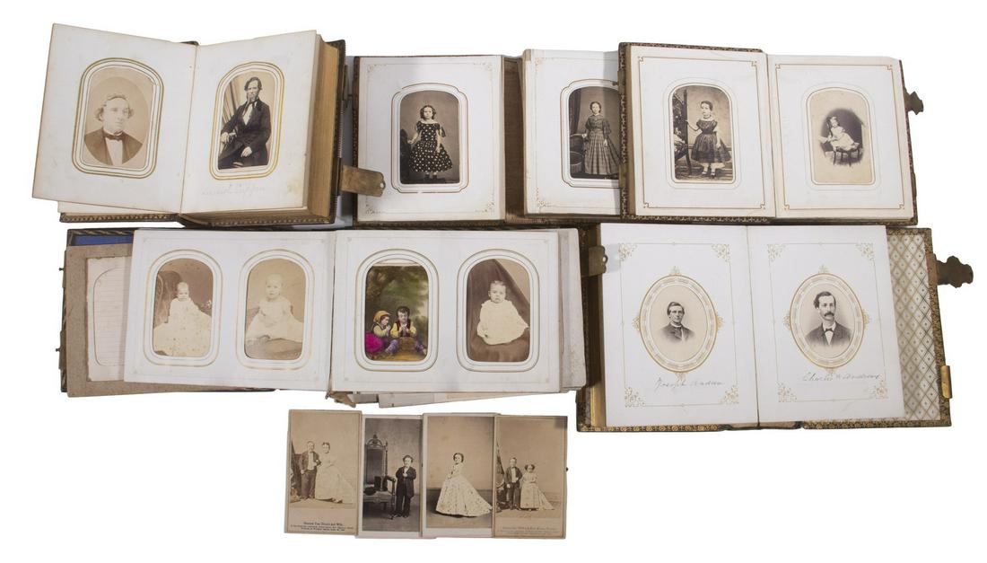 (5) CA. 1860S PHOTO ALBUMS (1 of 5)