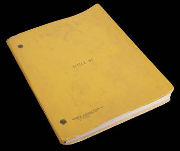 SCRIPT FOR MUSICAL "LITTLE ME" BY NEIL SIMON: Emanuel Azenberg production script, book by Neil Simon, lyrics by Carolyn Leigh, music by Cy Coleman; 3rd draft, October 1981. Starring James Coco, Victor Garber, Mary Gordon Murray. Preview Dec 2,