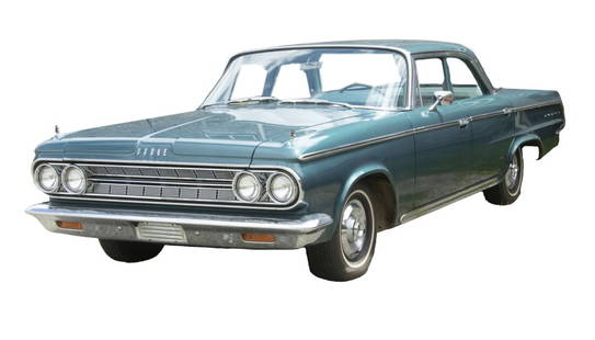 1964 DODGE 880 CUSTOM SEDAN - 50th GOLDEN ANNIVERSARY EDITION: This 64' Dodge sedan is the perfect ready-to-go cruiser for the whole family. Under the hood is a classic big block mopar V8 engine mated to a smooth 3-speed torqueflite automatic transmission. The