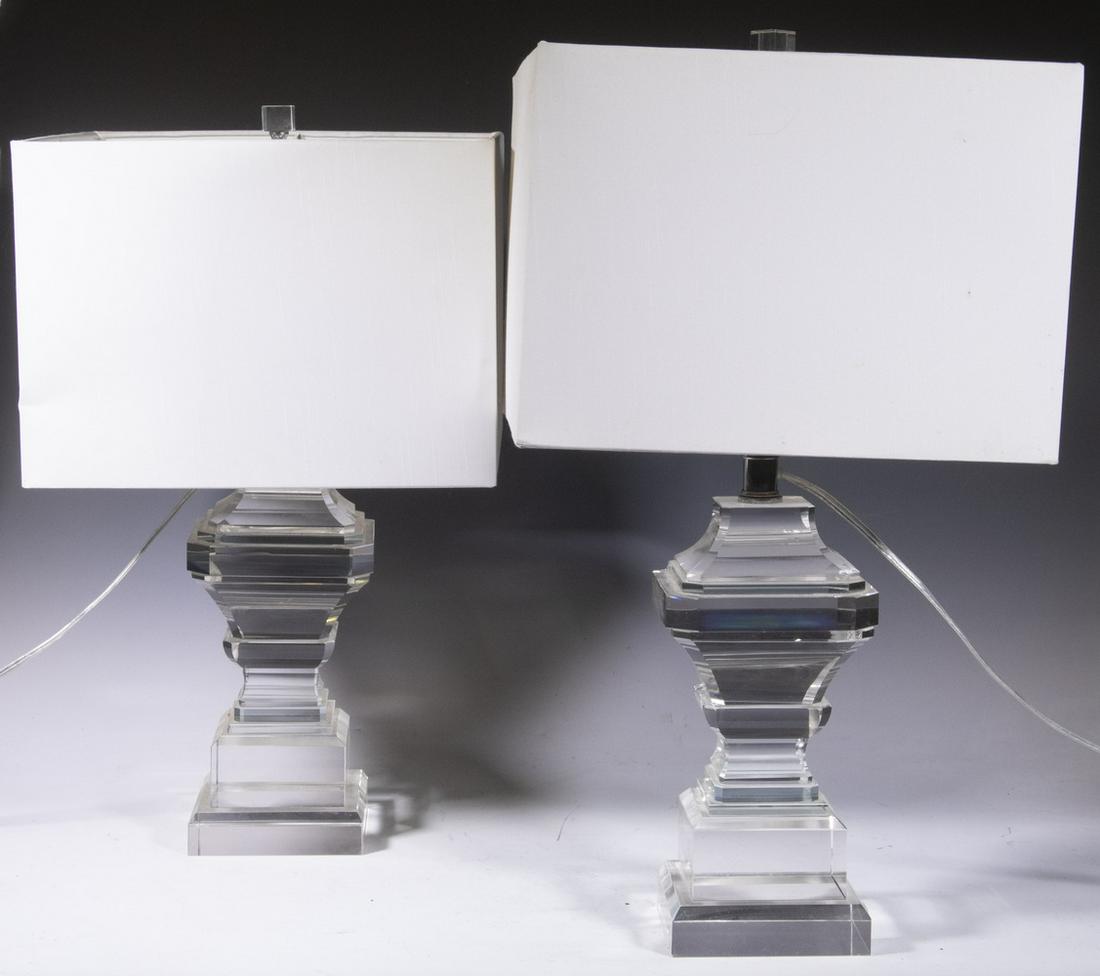 PR CUT CRYSTAL TABLE LAMPS (1 of 2)