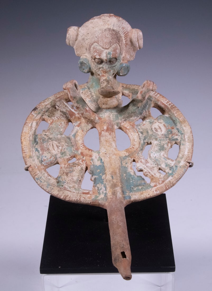 VERACRUZ CULTURE, GULF COAST MEXICO, C. 550-950 AD, FLUTE (1 of 4)