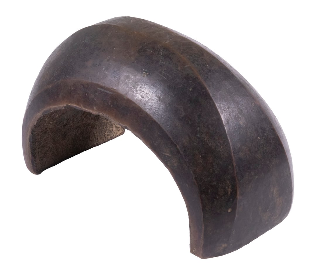 SOLID BRONZE AFRICAN NIGERIAN CURRENCY INGOT (1 of 2)