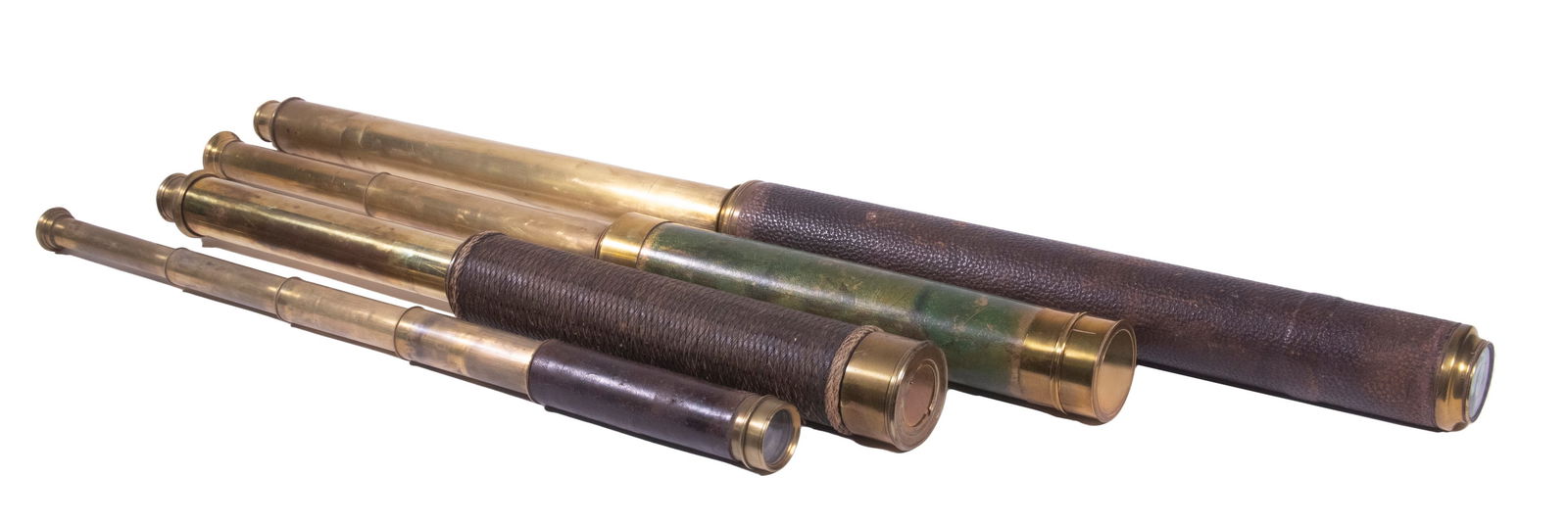 (4) 19TH C. MARINE LONG GLASSES (1 of 6)