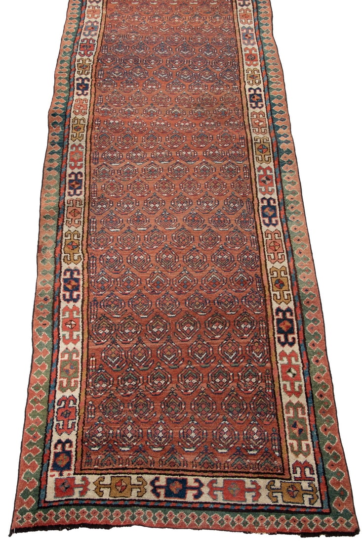 HAMADAN HALL RUNNER, 3'7"X10'10" (1 of 3)