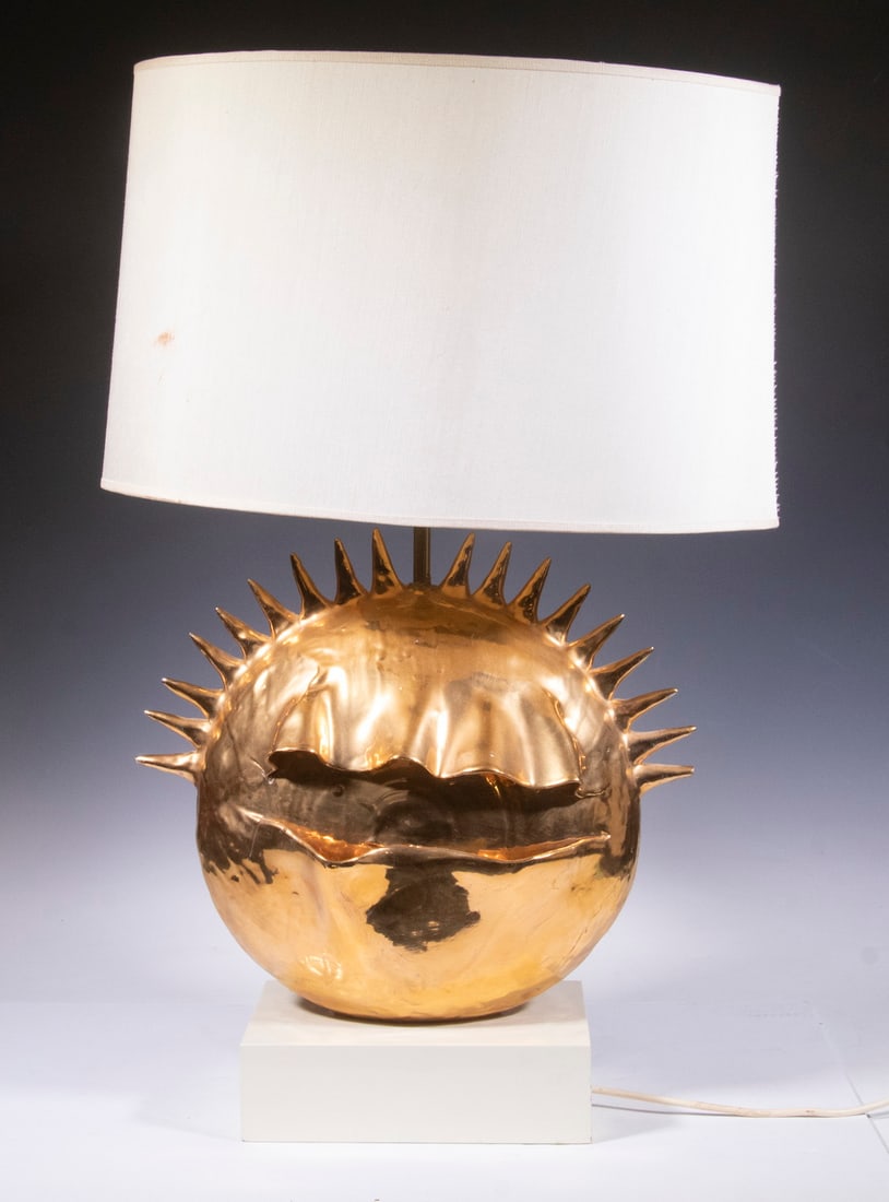 1980'S TABLE LAMP BY EMILIA PALOMBA (ITALY, 1929 - ) (1 of 3)