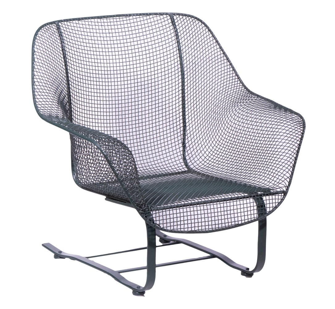 RUSSELL WOODARD "SCULPTURA" SPRING PATIO CHAIR (1 of 3)