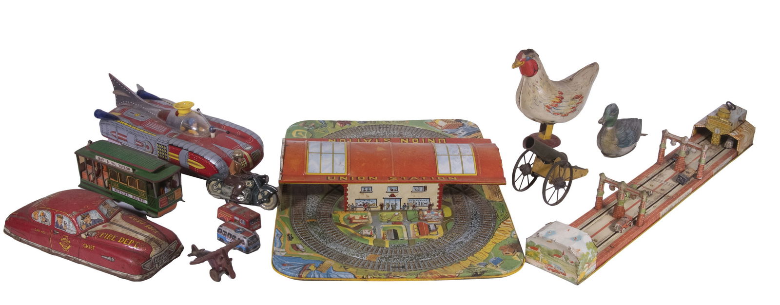 VINTAGE METAL TOY VEHICLE COLLECTION (1 of 2)