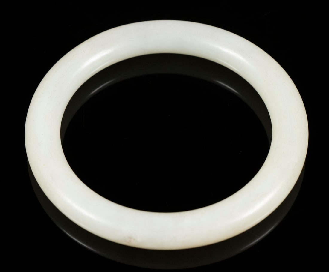 CHINESE HARDSTONE BANGLE BRACELET (1 of 1)