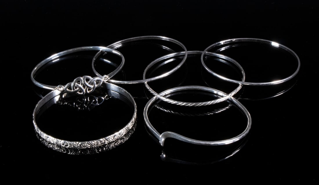 STERLING SILVER BRACELETS (1 of 4)