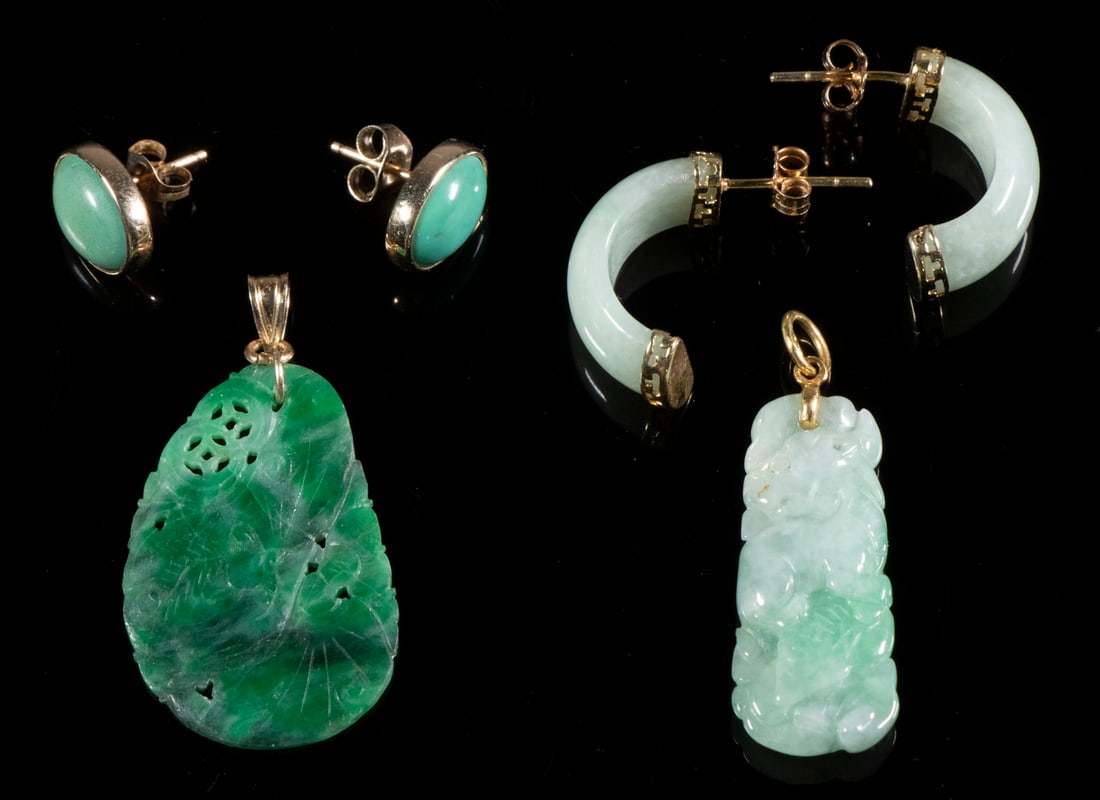 CARVED JADE JEWELRY (1 of 1)