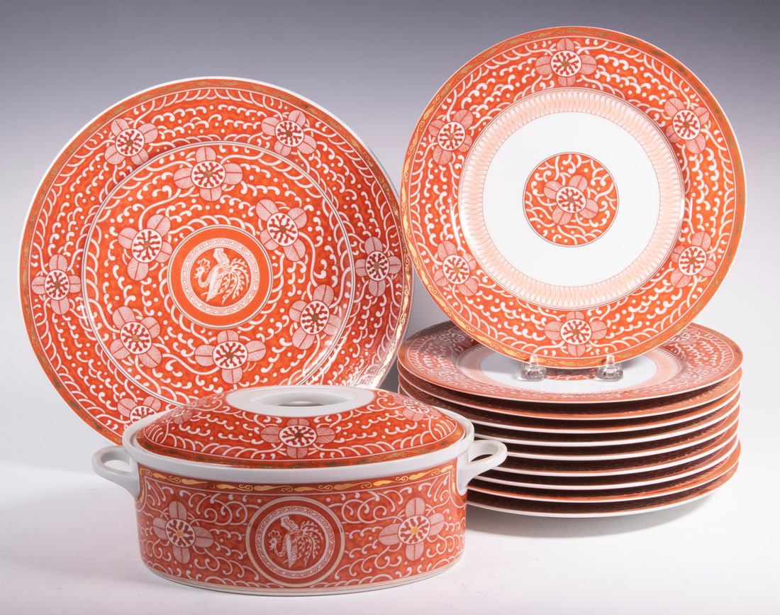 GEORGES BRIARD "IMPERIAL BROCADE" CHINA (1 of 2)