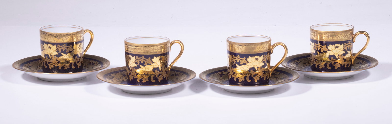 ROSENTHAL PORCELAIN DEMITASSE CUPS & SAUCERS (1 of 2)