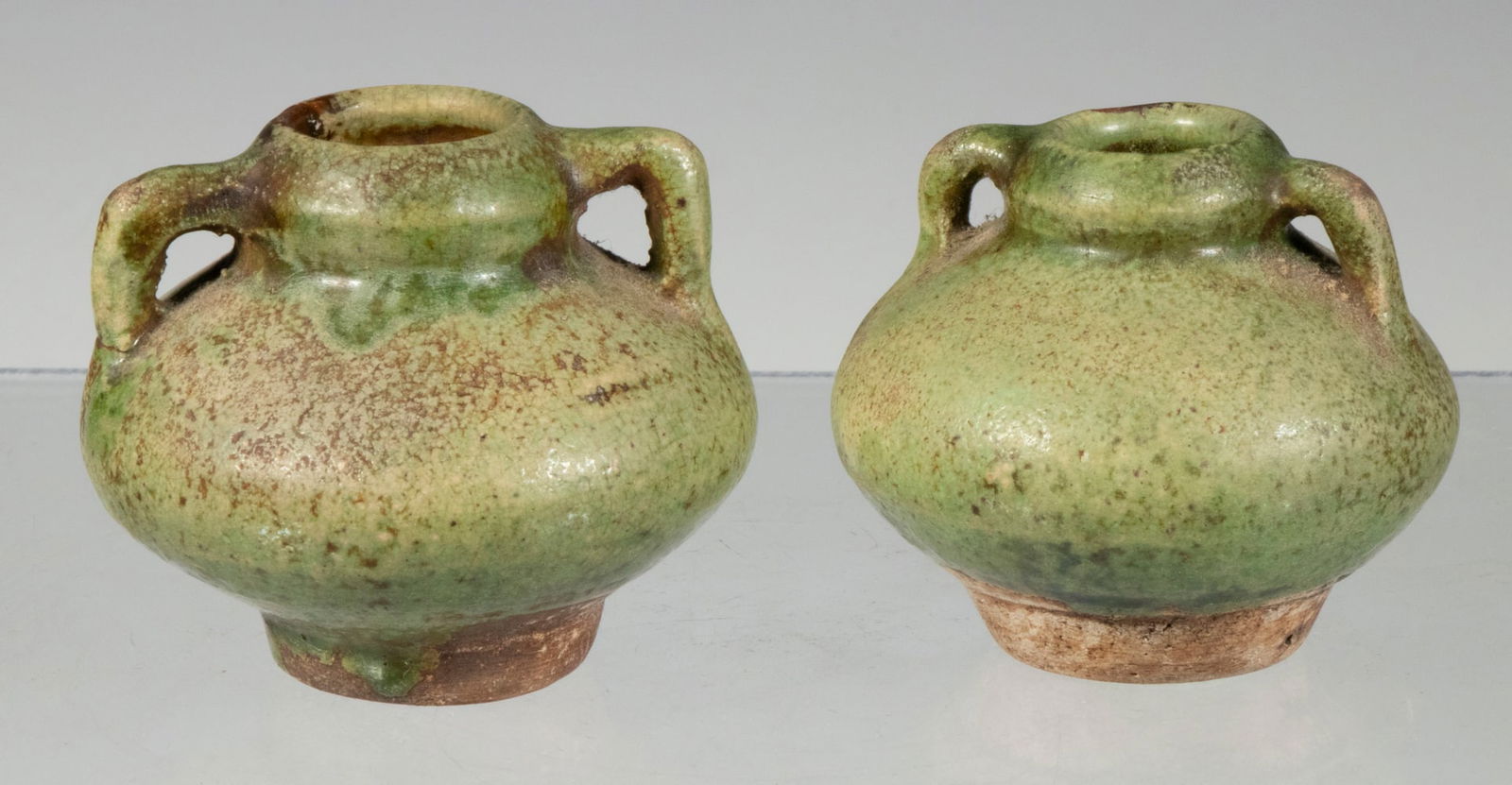 (2) CHINESE POTTERY INK JARS (1 of 5)