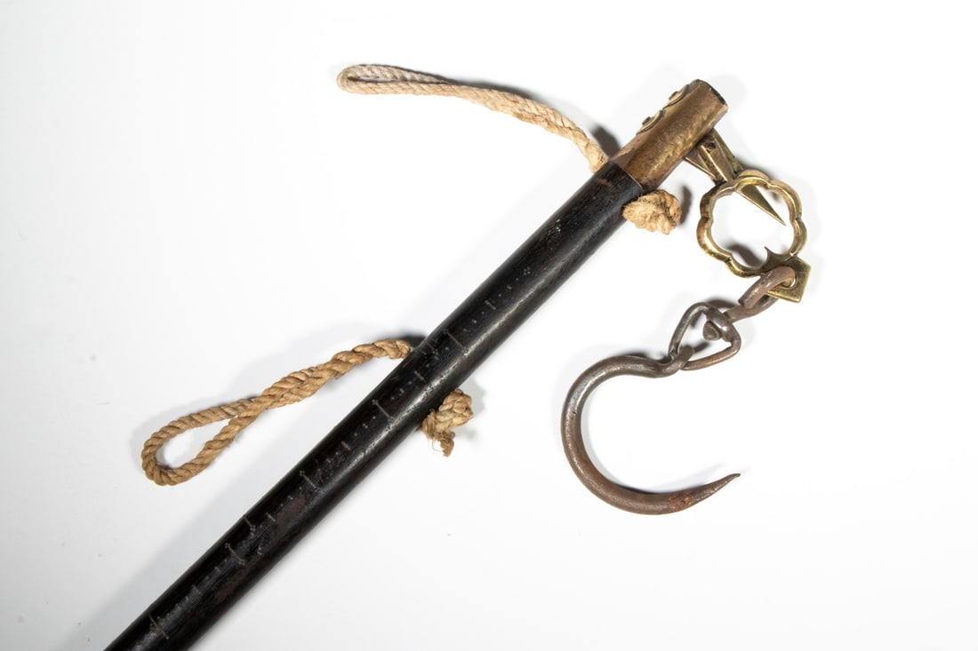 CHINESE STEELYARD BALANCE SCALE CANE (1 of 1)