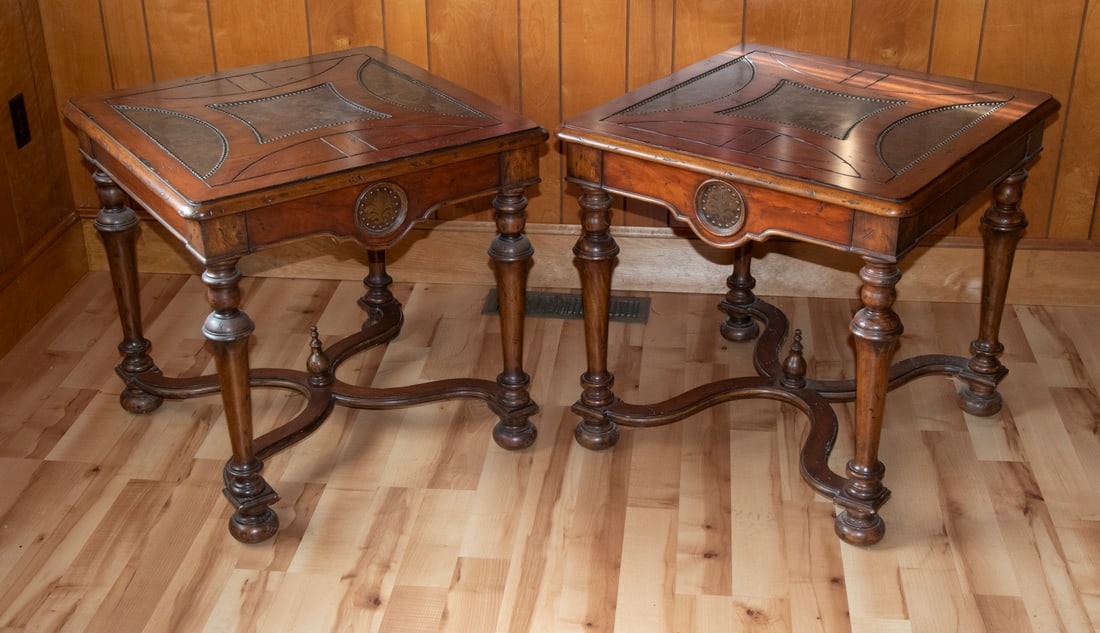 PR BAROQUE STYLE END TABLES (1 of 2)