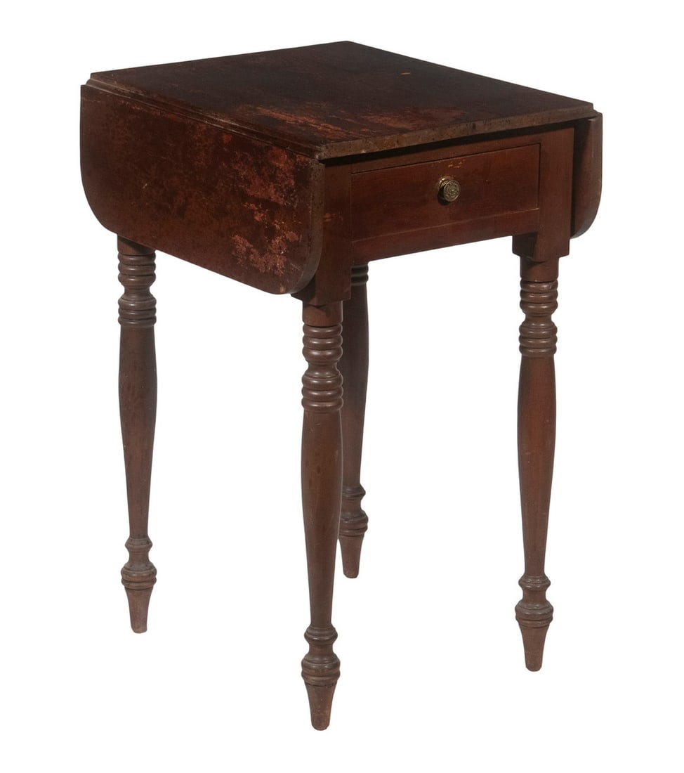 SHERATON DROP-LEAF STAND (1 of 3)