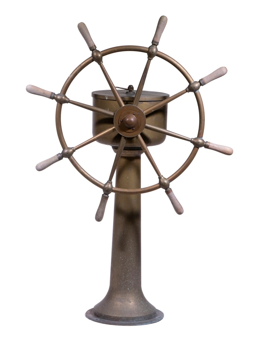 Ship's Wheel Made By John Hastie & Co. Greenock, 47