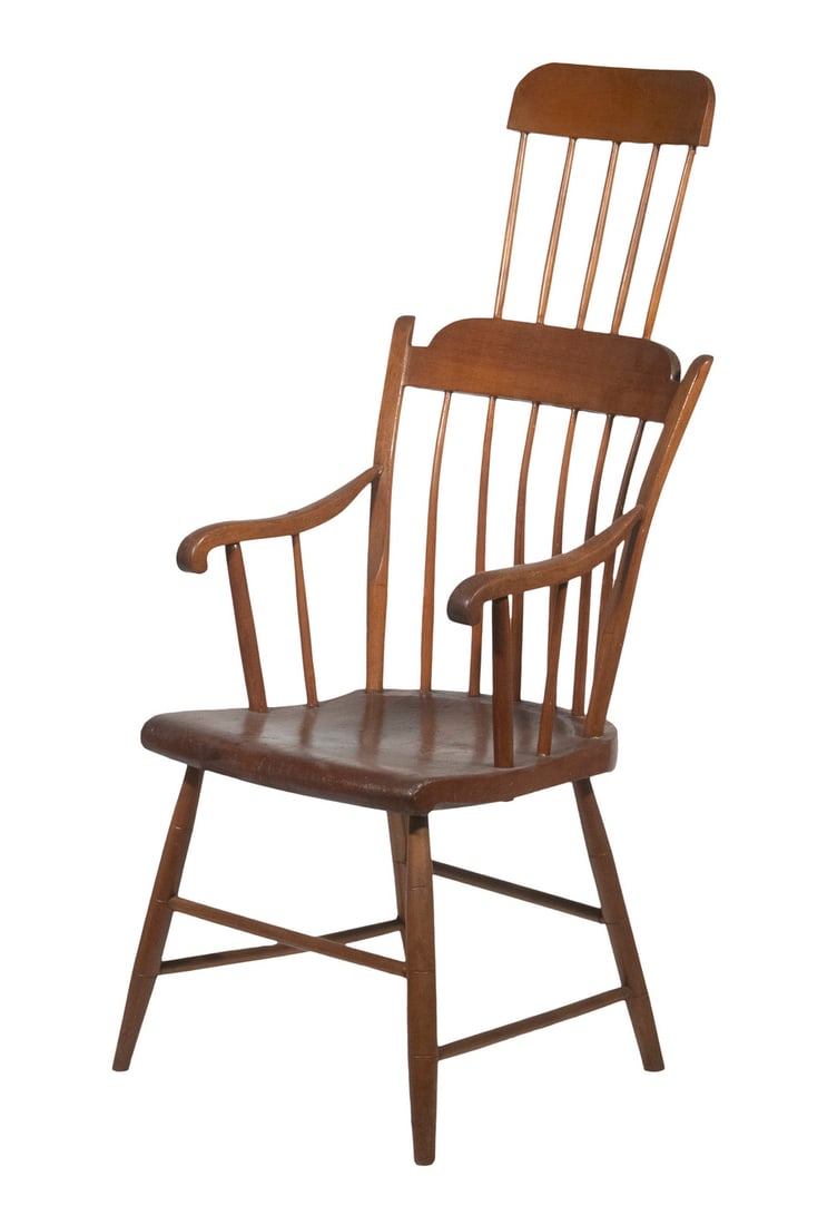 COMB BACK WINDSOR ARMCHAIR (1 of 3)