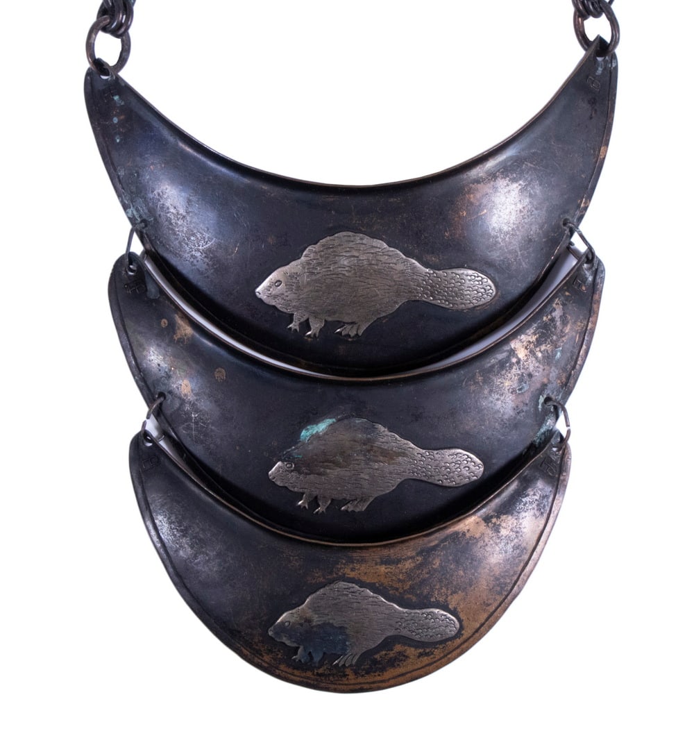 HUDSON BAY THREE-TIERED GORGET (1 of 3)