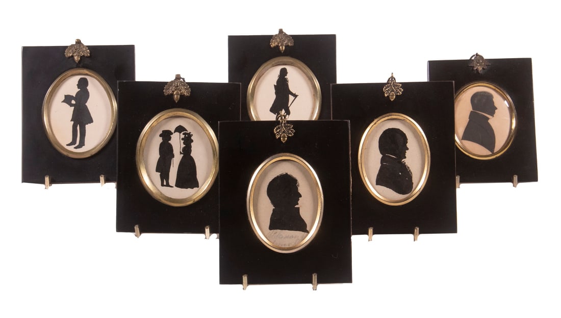 (3) BRITISH MINIATURE SILHOUETTE'S (1 of 4)