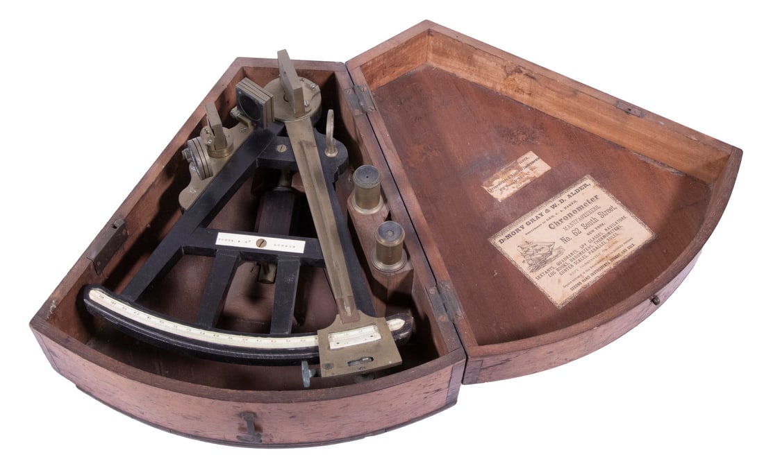 CASED JONES & CO., LONDON OCTANT (1 of 6)