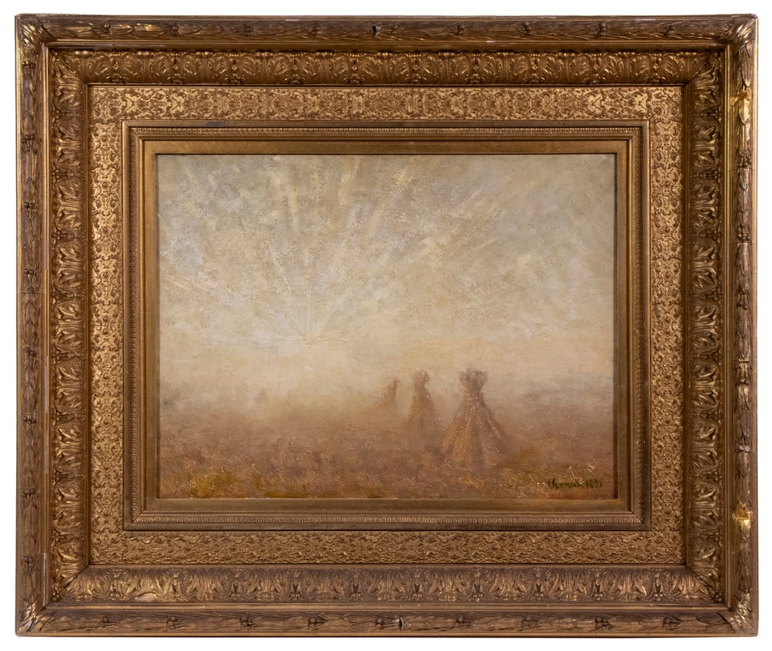 ROBERT WILLIAM VONNOH (NY/CT/FRANCE, 1858-1933) (1 of 4)