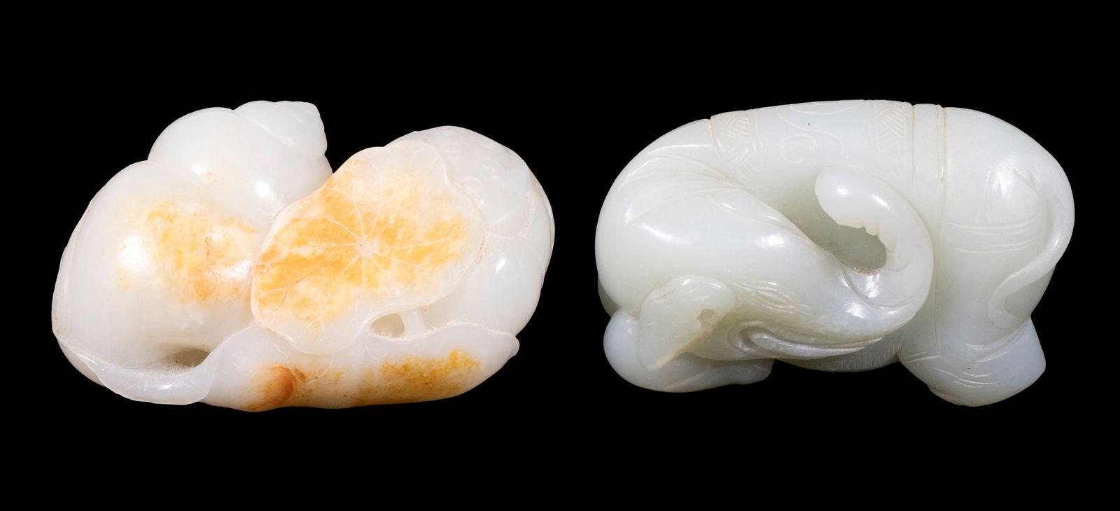 CHINESE CARVED HARDSTONE ANIMAL FIGURES (1 of 2)