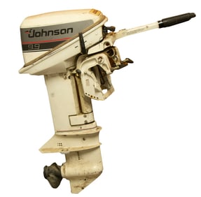 JOHNSON 9.9 HP OUTBOARD MOTOR