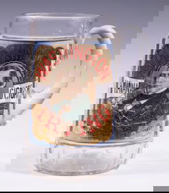 WASHINGTON IRVING HAVANA CIGARS ADVERTISING MUG