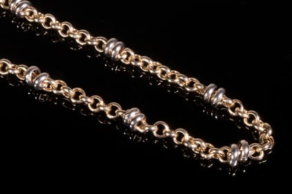 VINTAGE 14K GOLD LINK CHAIN