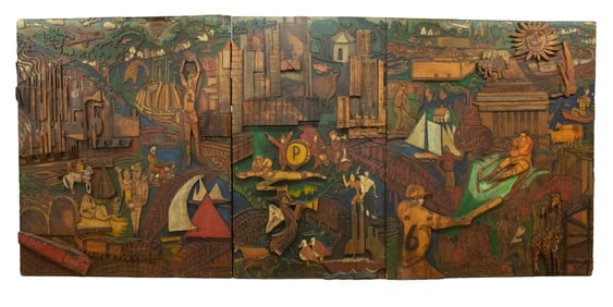 BERNARD LANGLAIS (ME/NY, 1921-1977)