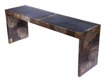 PAUL EVANS, JR. (PA/NY/MA, 1931-1987) CONSOLE TABLE