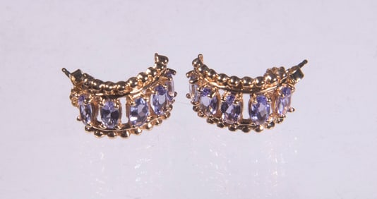 PR TANZANITE EARRINGS