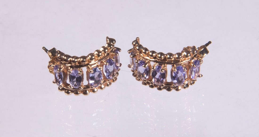 PR TANZANITE EARRINGS (1 of 2)