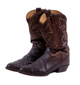 PR NOCONA MEN'S ALLIGATOR & LEATHER BOOTS