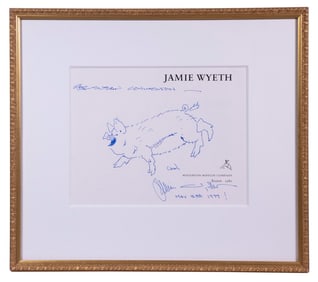 JAMIE WYETH (PA/ME/DE, 1946 -)