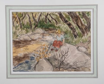 WALDO PEIRCE (NY/ME/MA, 1884-1970)