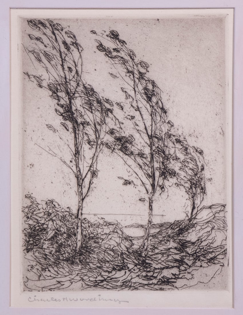 CHARLES HERBERT WOODBURY (ME/MA, 1864-1940) (1 of 3)